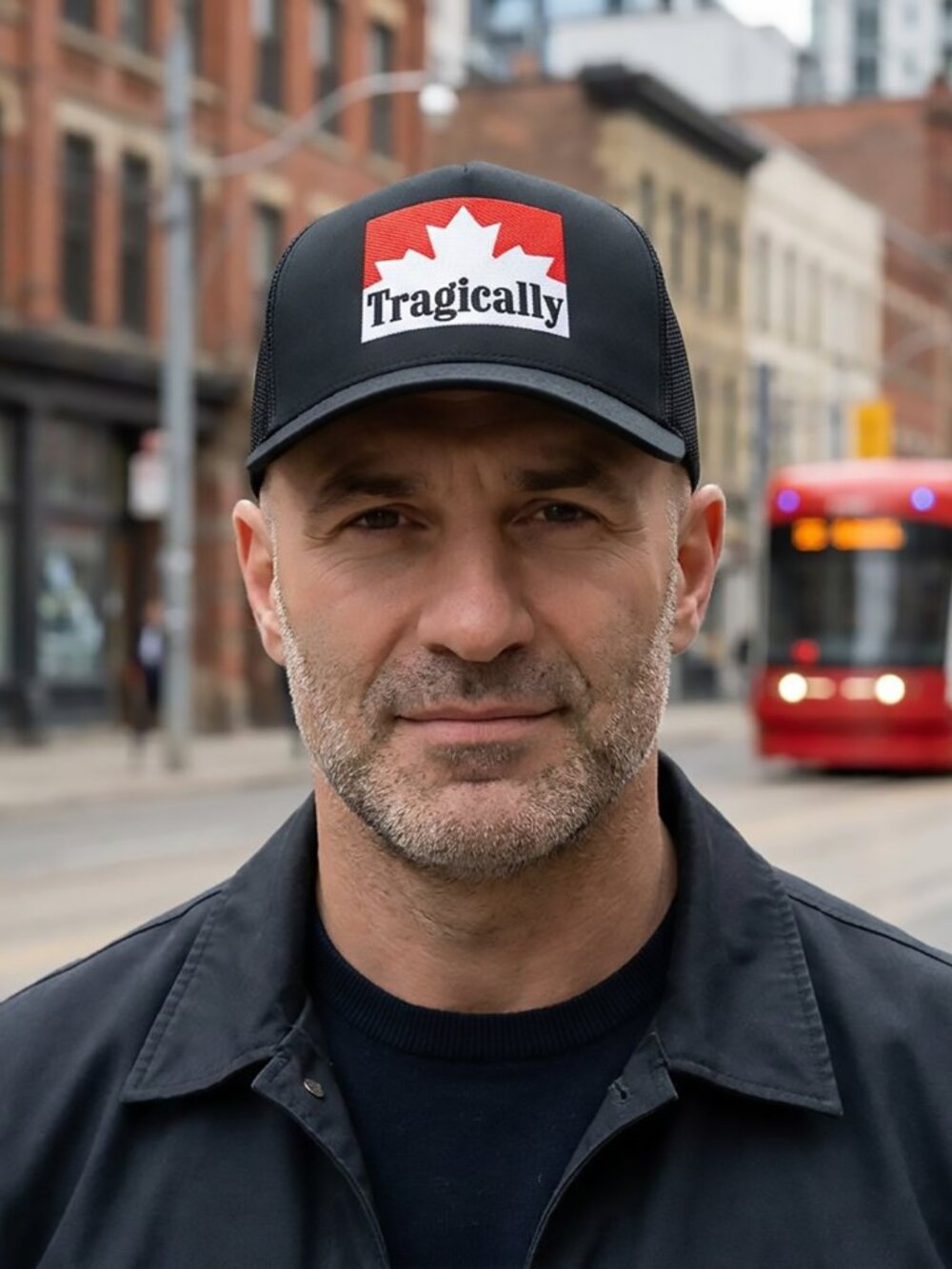 Tragically Hip / Marlboro Embroidered Maple Leaf Trucker Hat | Canadian Flag